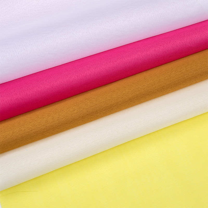 TMIE-08-5-1 115CM breedte lichtgewicht 65GSM aangepaste kleur en meer dan 100+kleuren geverfde voering polyester popeline stof