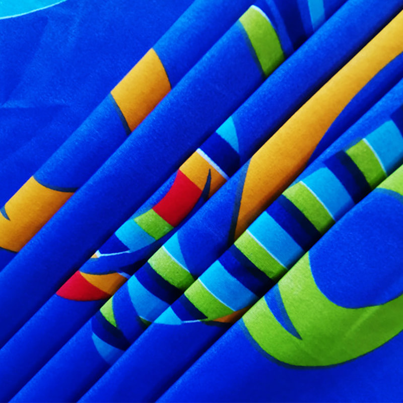 TMIE-10-5 65GSM lichtgewicht pigmentprintontwerp polyester effen geweven beddengoedstof