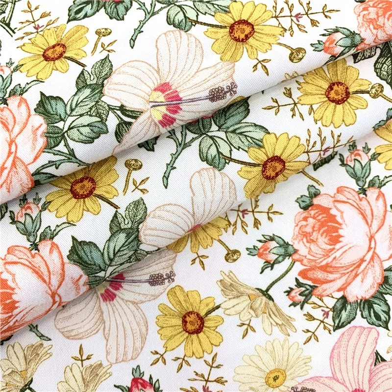 TMIE-08-3-3 120GSM op maat gemaakte print twill polyester popeline stof