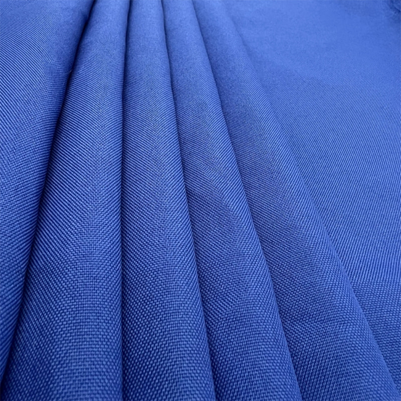 TMIE-03-1-4 Twill blauw middelgewicht 150 GSM Minimatt polyester stof